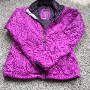 Mountain Hardwear Purple Thermal Elite Full Zip Jacket Women's Size Small